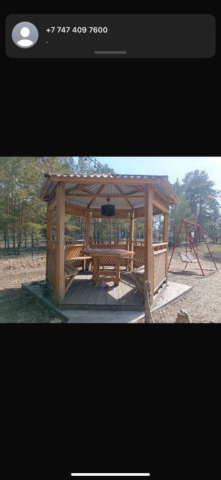 Беседки из дерева