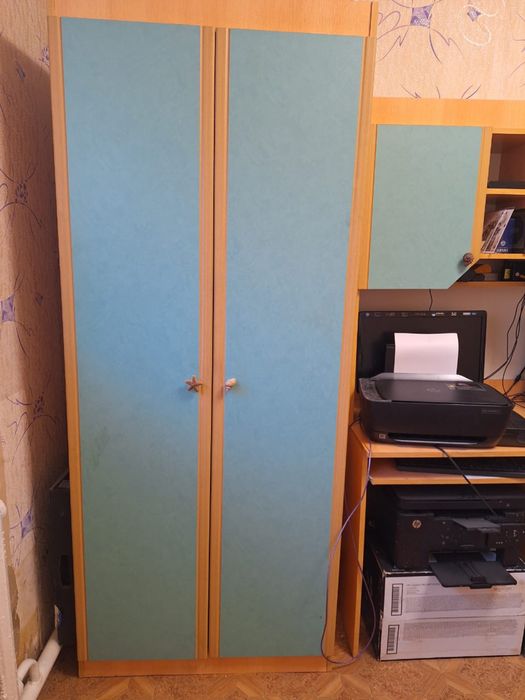 Детский шкаф компьютерный стол