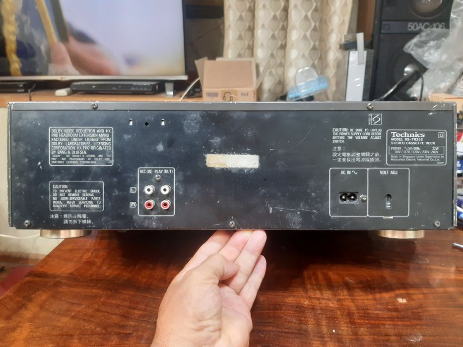 Дека Pioneer CT - W503R, Technics rs-tr252