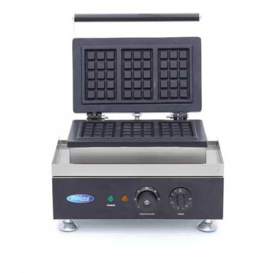 Класически Гофретник Белгийски Вафли - 3 броя, незалепващо покритие