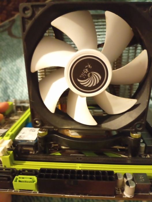 Материнская плата+процессор+кулер