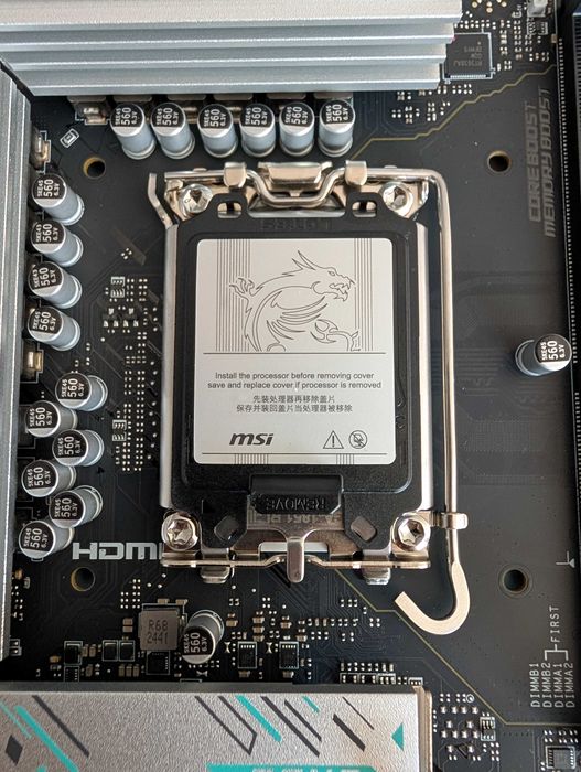Дънна платка MSI B860 Gaming Plus Wifi в гаранция