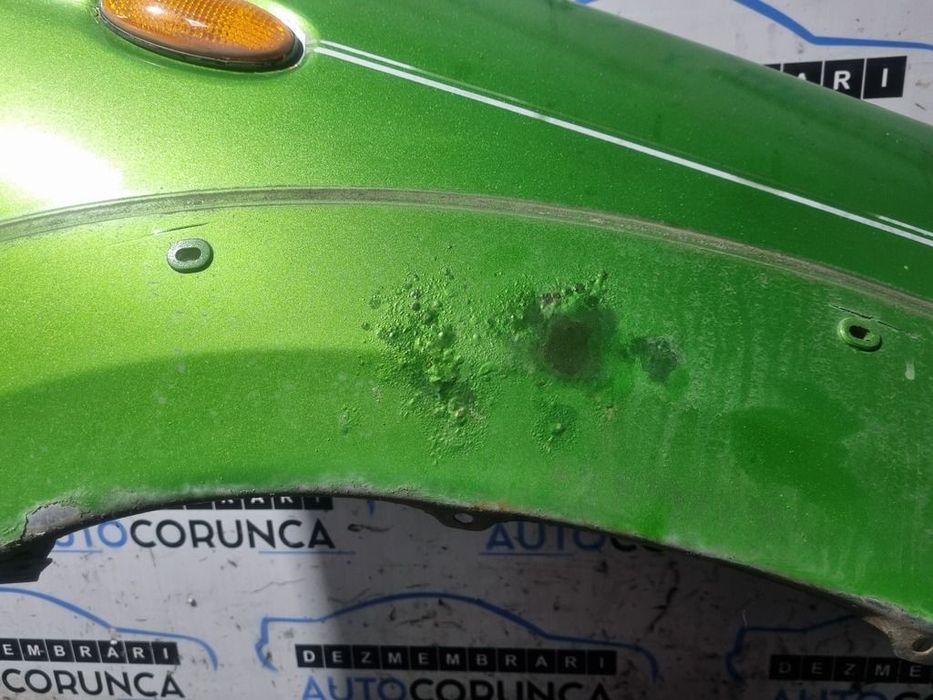 Aripa Dreapta Fata Nissan Navara D22 1998 - 2004 2 Usi Verde (1347)