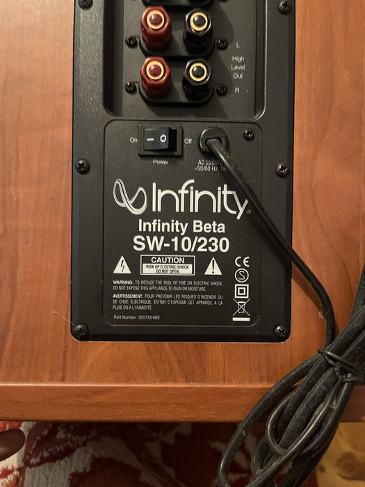 Bass activ infinity Beta SW-10/230