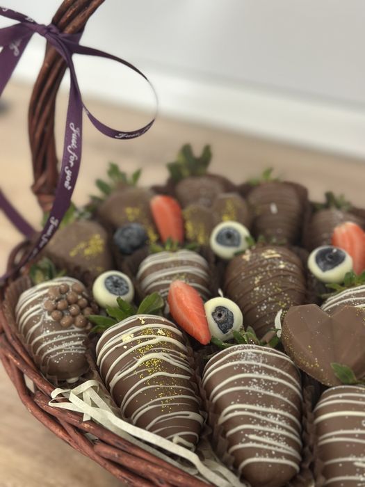 Клубника в шоколаде //Подарочный набор