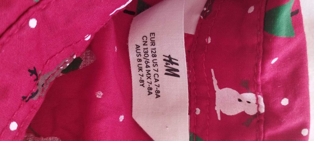 Детска коледна риза HM за момче 128см