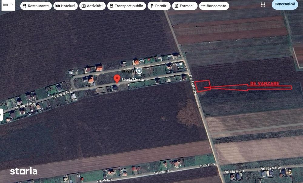 Teren de vanzare cartierul Izvor