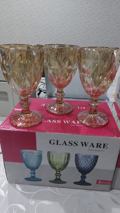 Фужер 16 шт, 6000 тг