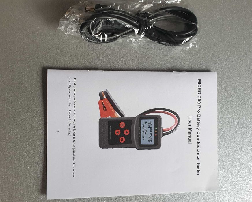 Цифров тестер за акумулатор (товарна вилка) LancoL Micro-200 Pro