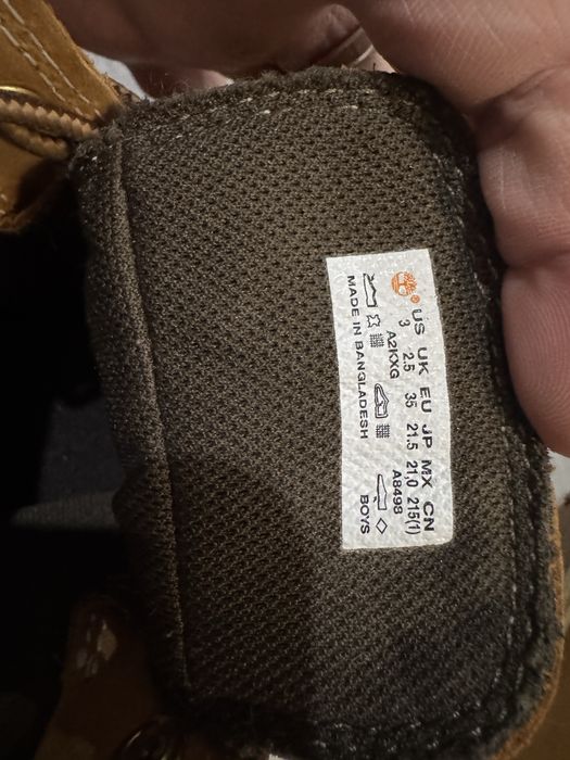 Новые Ботинки Timberland 35размер