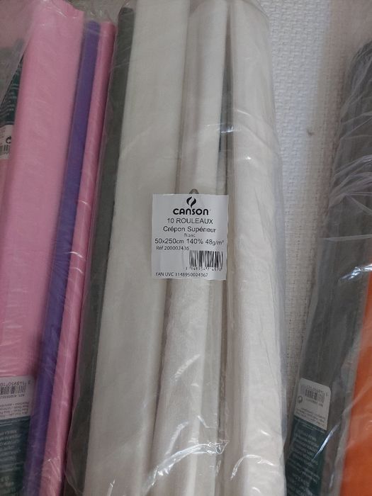 Hârtie floristica creponata, Canson 48g/mp