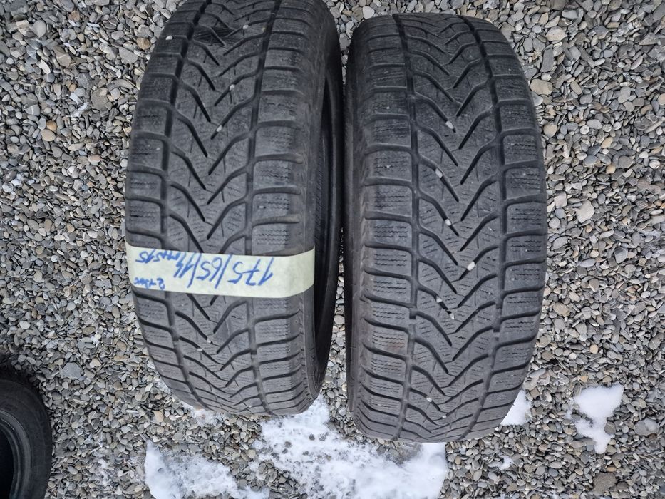 Vând cauciucuri 175/65/14  M+S 2 buc imp Germania//Michelin//