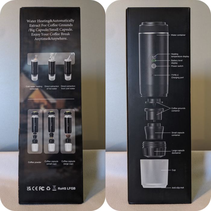 Преносима кафе машина KF-JN-02-Pro+