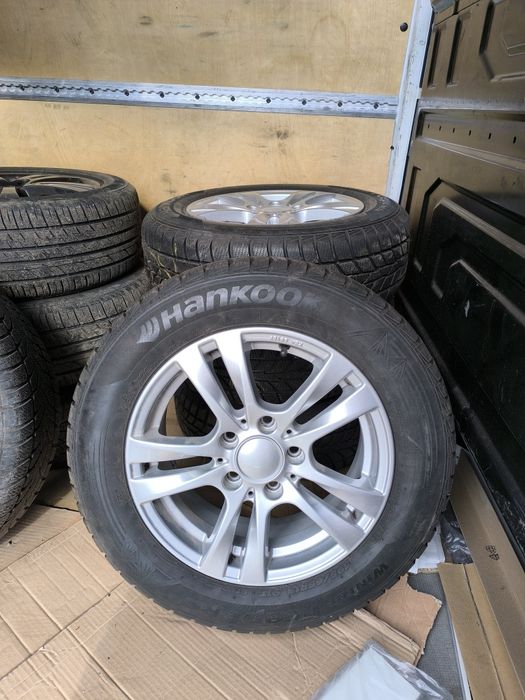 Set 4 Roți Iarnă 195/65 R15 - Jante Aliaj + Anvelope Hankook