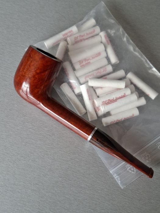 Pipa cu filtru Da Vinci Master briar bonus filtre