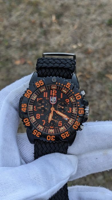 Luminox Navy Seal Colormark Chronograph 44mm Carbon Series 3080