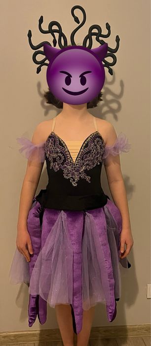 Платье девочки «урсула из русалочки»