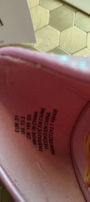 Pantofi fetite animatie H&m