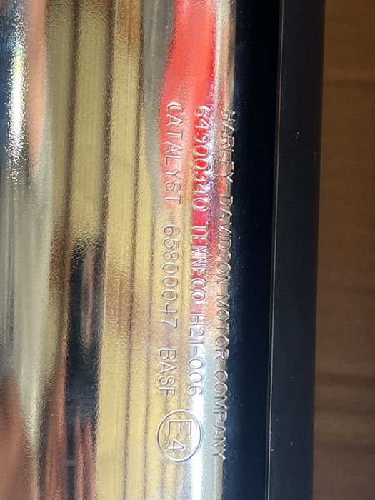 Evacuare Harley Davidson