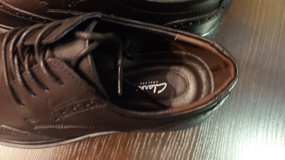 Туфли Clarks (черные)