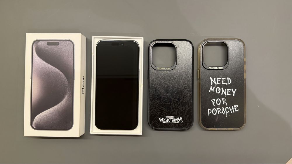 Iphone 15 Pro Black Titanium 128GB