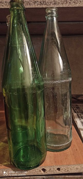 Стъклени бутилки 1 литър