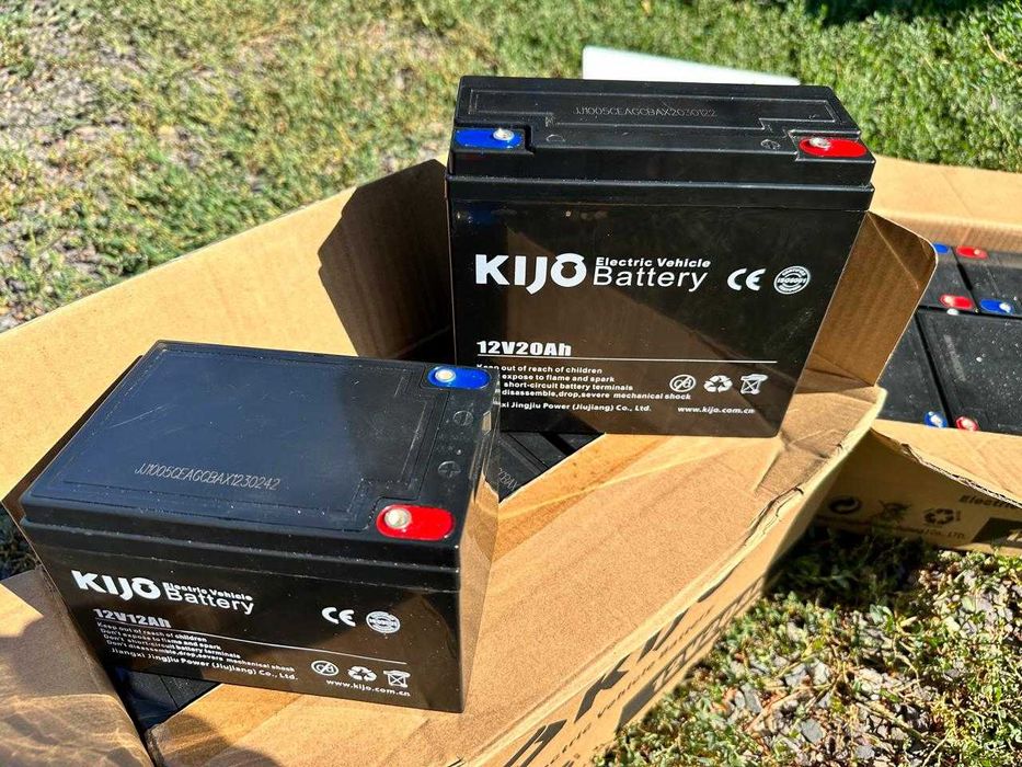 Аккумуляторы 12V 12AH и 20AH