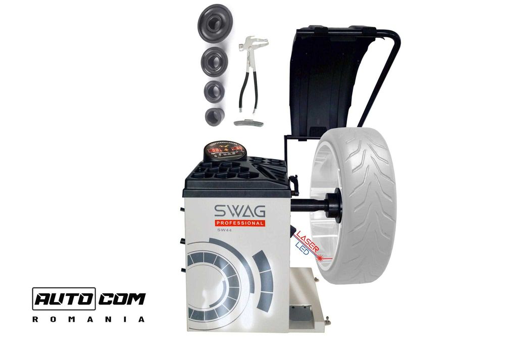 Aparat echilibrat roți SWAG SW44 preluare automată două dimensiuni