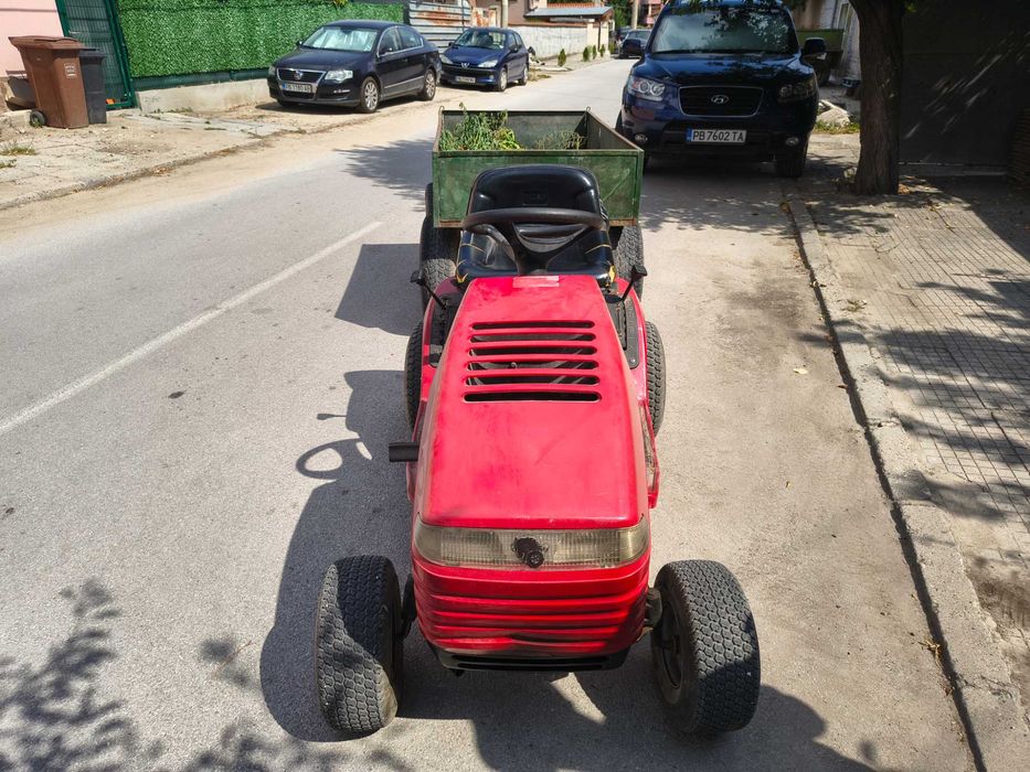 Тракторна косачка ТОРО без косилен апарат, с ремарке