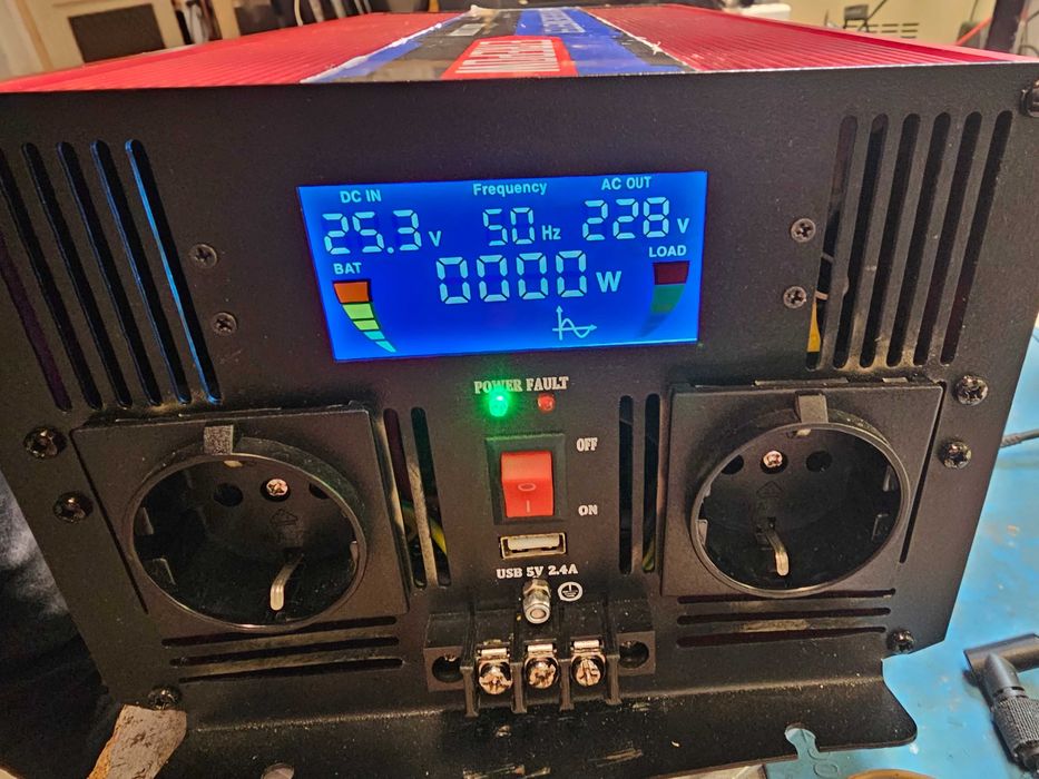 Etrepow 6000W 12000W peak 24v unda pura cu telecomanda