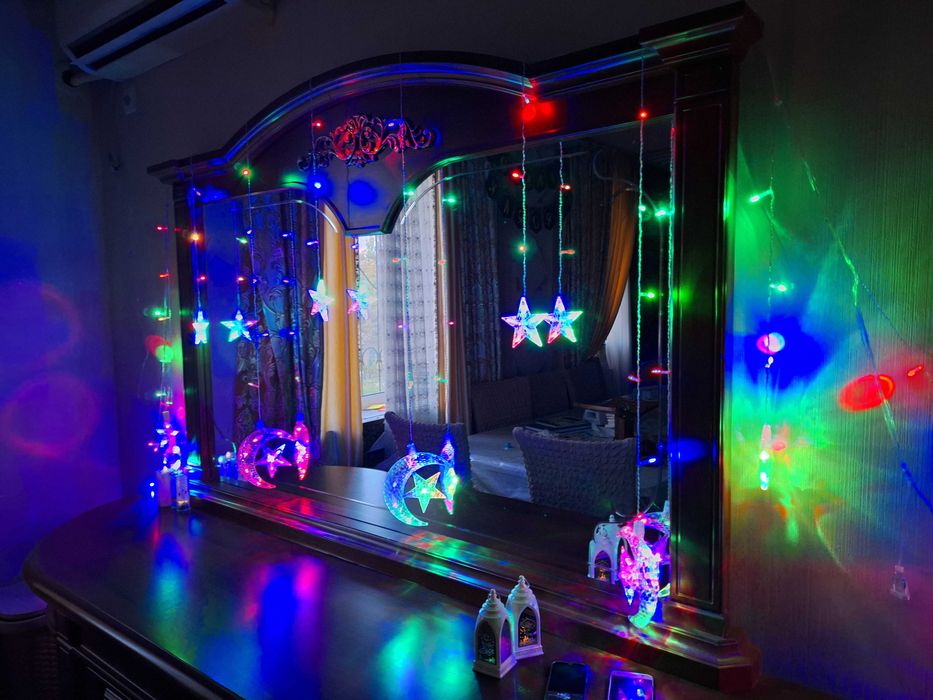 Супер скидка!!! Ramazon hayit bayrami uchun gerlyanda chiroqlar 3 metr