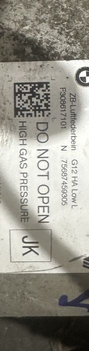 Perne Aer Fata Spate Telescop Amortizor cu perna BMW Seria 7 G11 G12