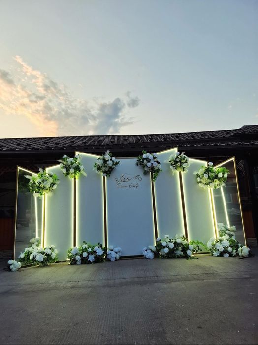 Aranjamente evenimente- Decor nunta/cununie/botez/aniversare