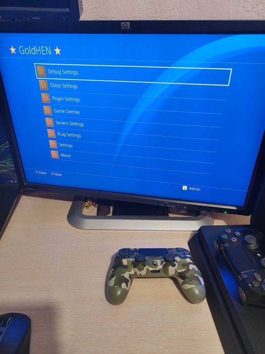 С ГАРАНЦИЯ 1Г Sony PlayStation 4 Slim SW 9.6 PS4 профилактиран 500 GB