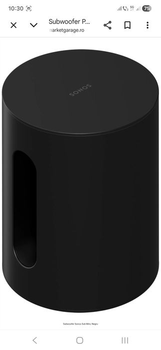 Subwoofer SONOS SUB MINI  Impecabil! 2400 in Magazin! Pret FIX