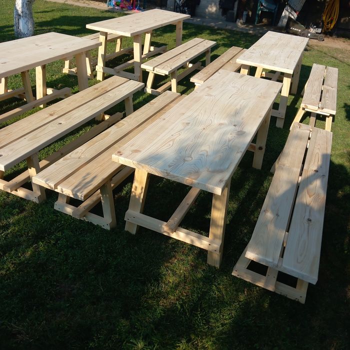 Маса с две пейки