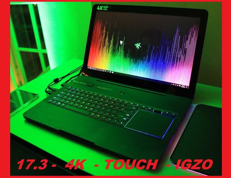 Razer Blade Pro 17.3 4K IGZO/Core i7-7820HK/GTX 1080 8GB/32GB RAM/1TB