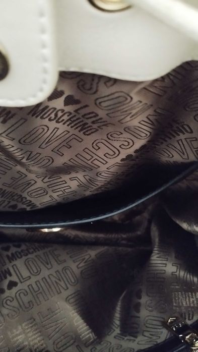 Чанта Love Moschino - оригинална - бежова