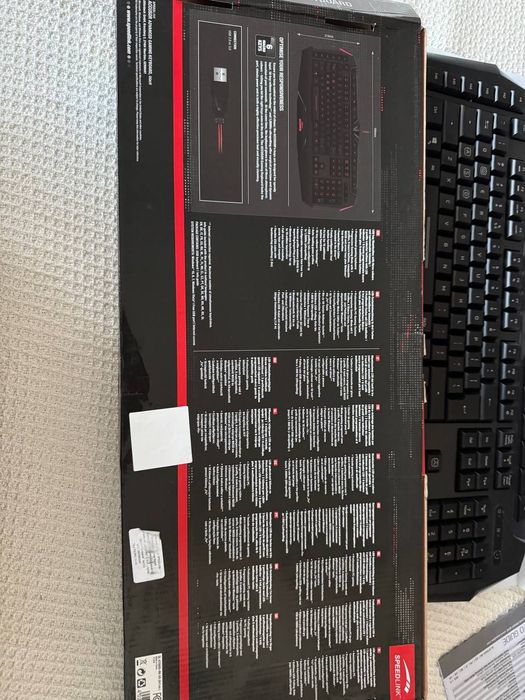 Speedlink ACCUSOR Advanced Gaming Keyboard – чисто нова