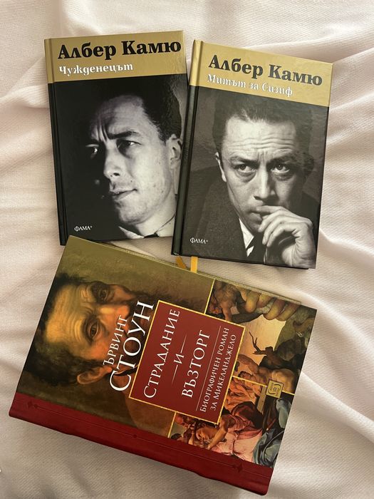 Албер Камю/Митът за Сизиф/Чужденецът/Биографичен роман за Микеланджело