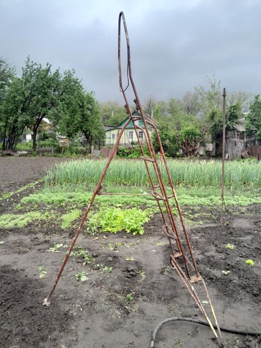 Лестница железная и алюминневая