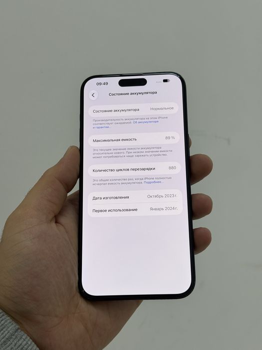 Iphone 15 Pro Max 256 89%