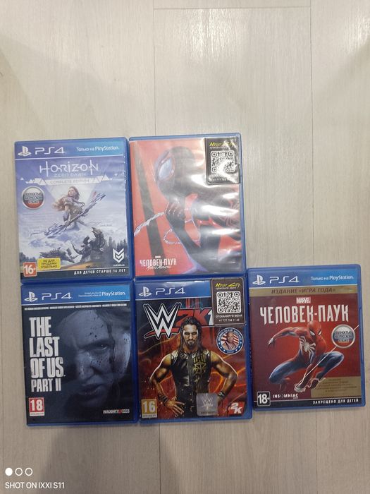 Продам диски для пс4-5