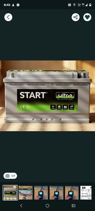 Baterie auto monbat 100Ah/920CCA stare foarte bună