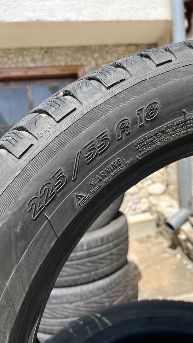 4 броя зимни гуми Michelin 225/55/18