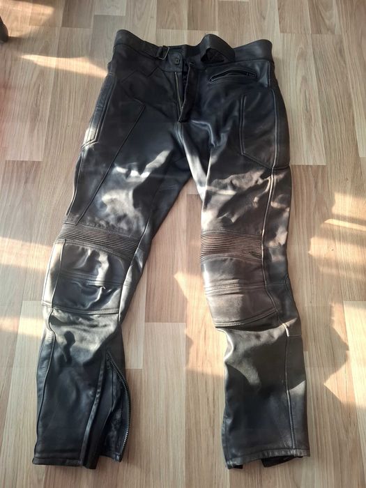 Pantaloni moto piele