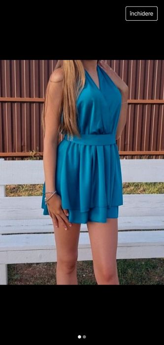 Salopetă stil rochie de ocazie