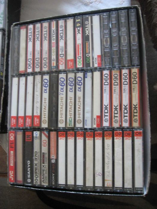 ЕВТИНИ маркови  касетки -СОНИ,ТДК ,ХИТАЧИ ,БАСФ  и др.