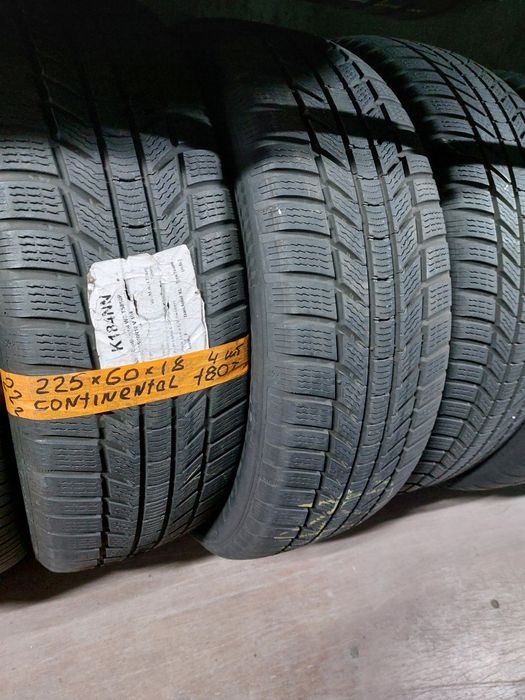 Продам резину 225/60/18 4шт. CONTINENTAL.180000тг.