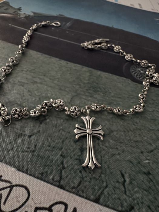 Pachet lant+ bratara Chrome Hearts
